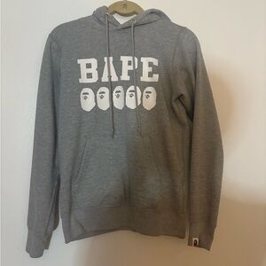Bape Classic Gray Hoodie